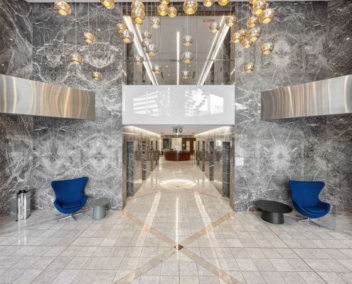 8201 Greensboro lobby