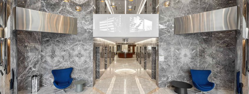 8201 Greensboro lobby